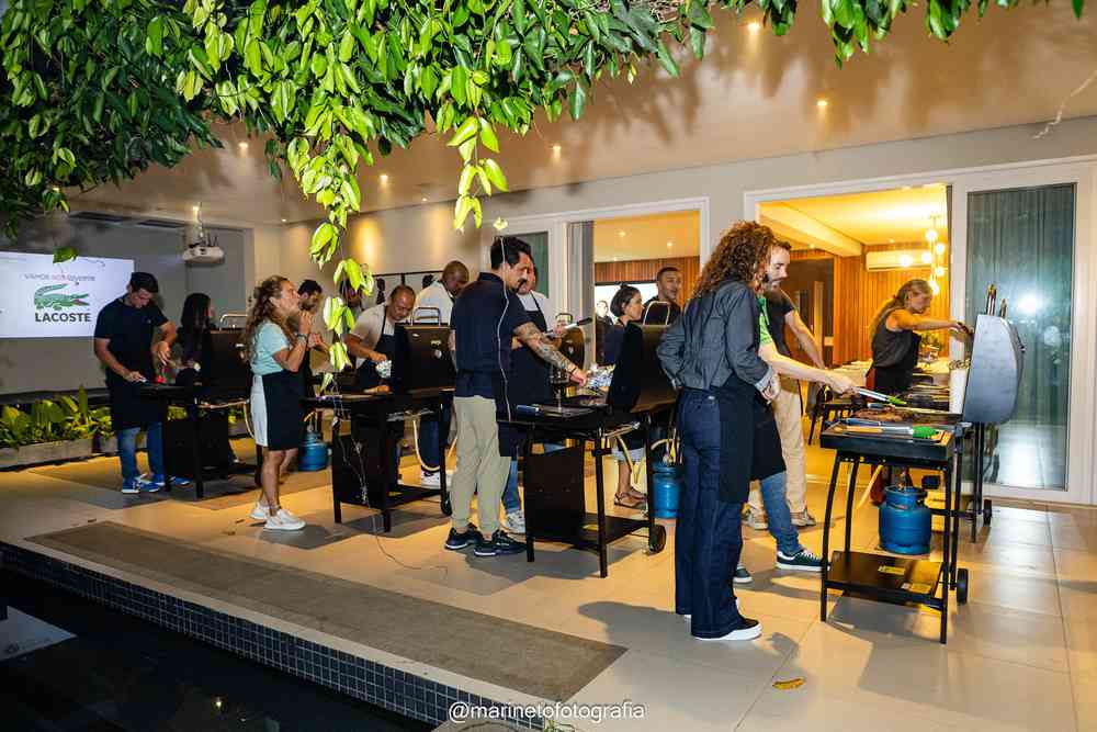 Grill Experience e Kick Off da Lacoste: Evento de Conexão e Engajamento