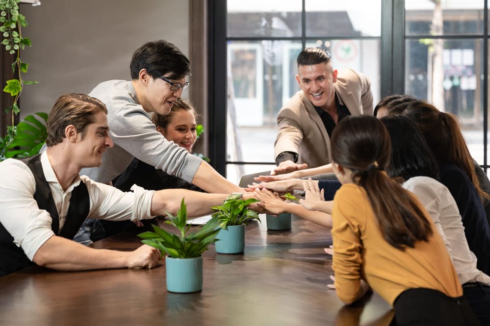 Dinâmica de grupo trabalho em equipe para motivar e integrar 