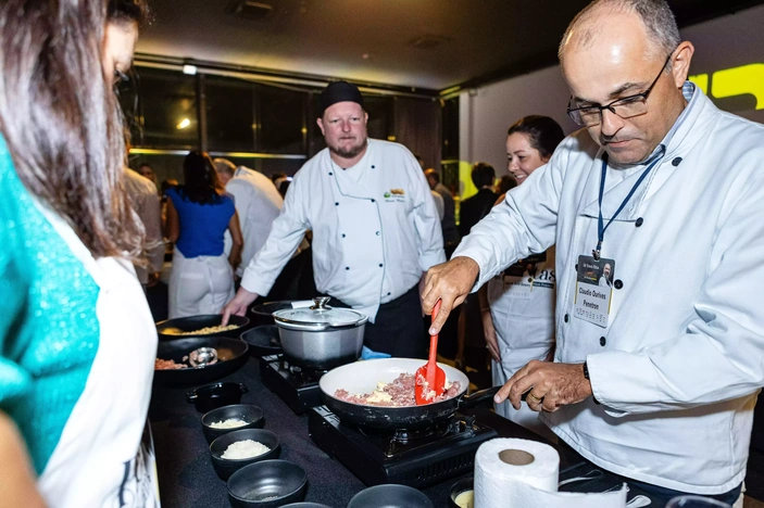 Atividade de Team Building em Evento Gastrômico