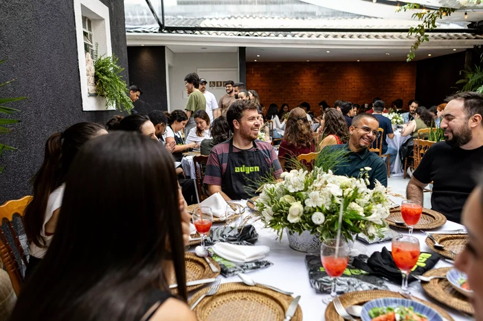 Atividade de Team Building em Evento Gastrômico