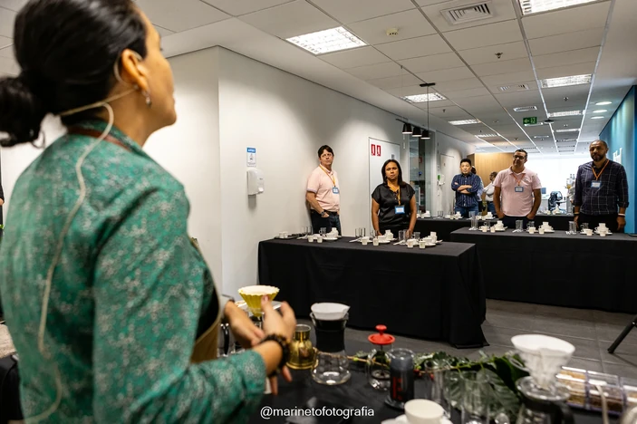 Café corporativo com a Hyland