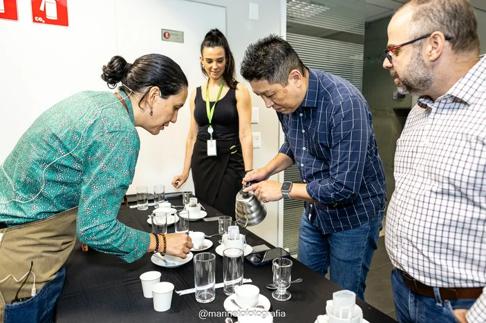 Café corporativo com a Hyland