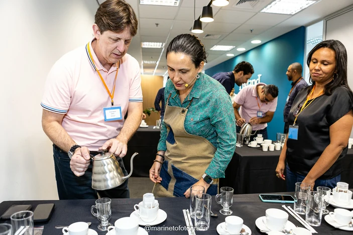 Café corporativo com a Hyland