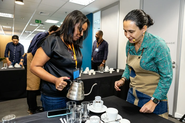 Café corporativo com a Hyland