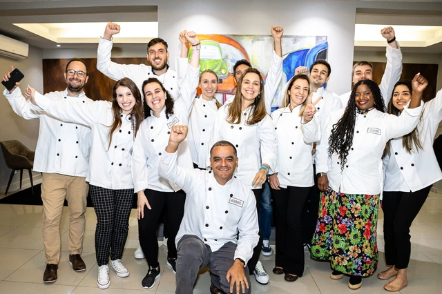Case Basf em experiência de Team Building Cooking Show
