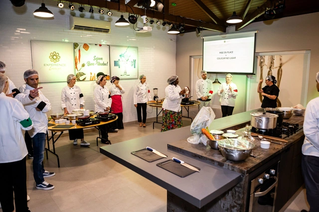 Case Basf em experiência de Team Building Cooking Show
