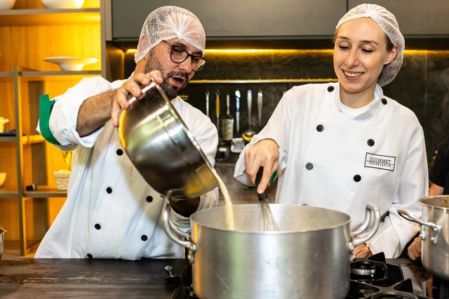 Case Basf em experiência de Team Building Cooking Show