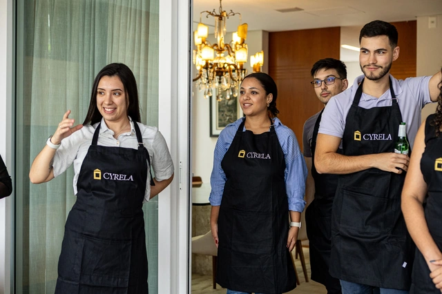 Case Cyrela em evento de Team Building Gourmet