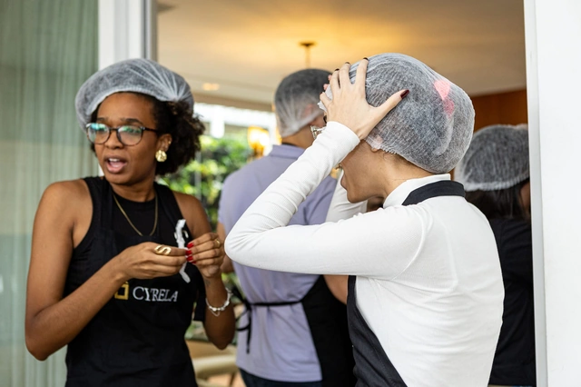 Case Cyrela em evento de Team Building Gourmet