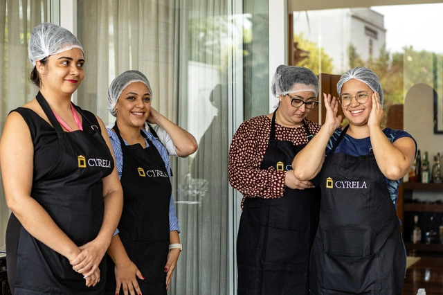 Case Cyrela em evento de Team Building Gourmet