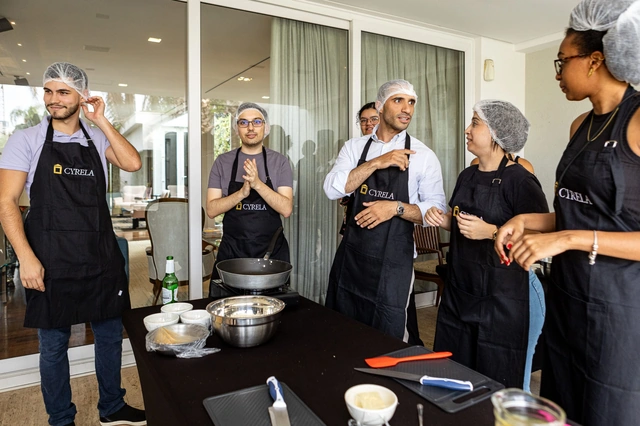 Case Cyrela em evento de Team Building Gourmet