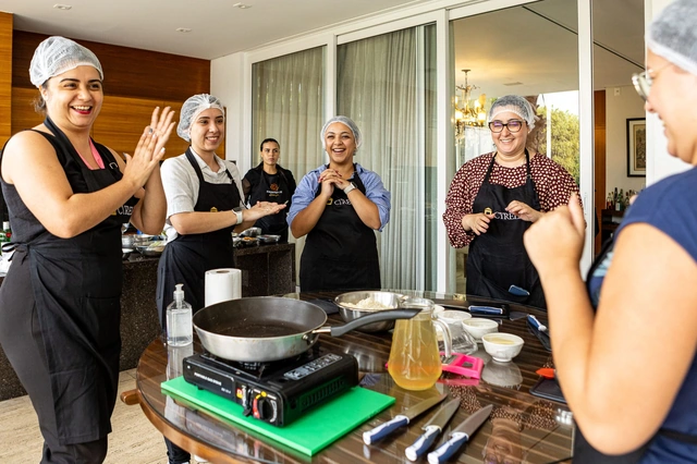 Case Cyrela em evento de Team Building Gourmet