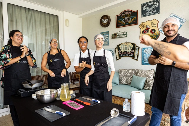 Case Cyrela em evento de Team Building Gourmet