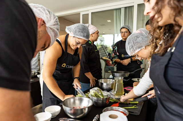 Case Cyrela em evento de Team Building Gourmet