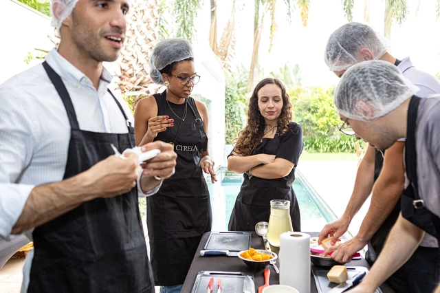 Case Cyrela em evento de Team Building Gourmet