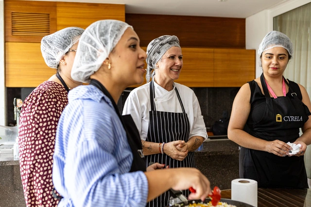 Case Cyrela em evento de Team Building Gourmet
