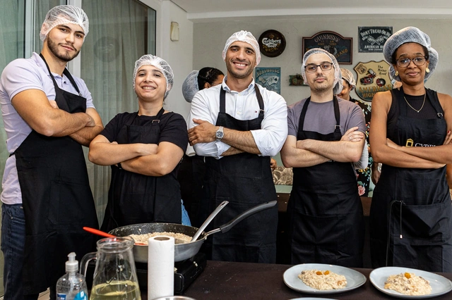 Case Cyrela em evento de Team Building Gourmet