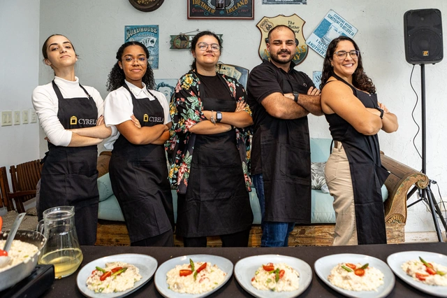 Case Cyrela em evento de Team Building Gourmet