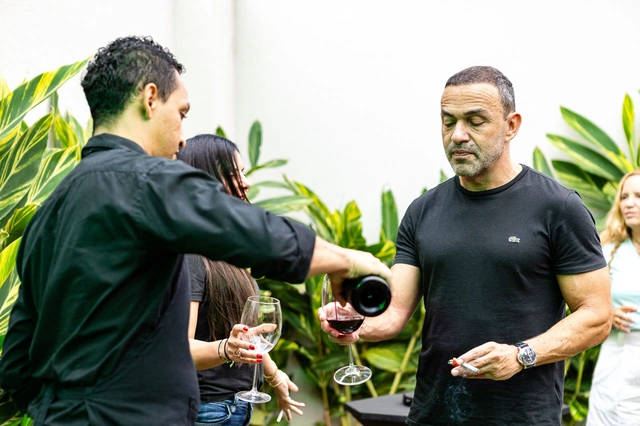 Case Lacoste em evento Grill Experience