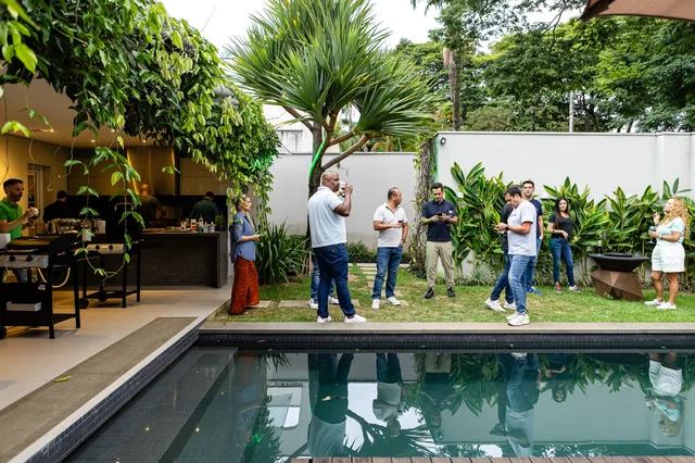 Case Lacoste em evento Grill Experience