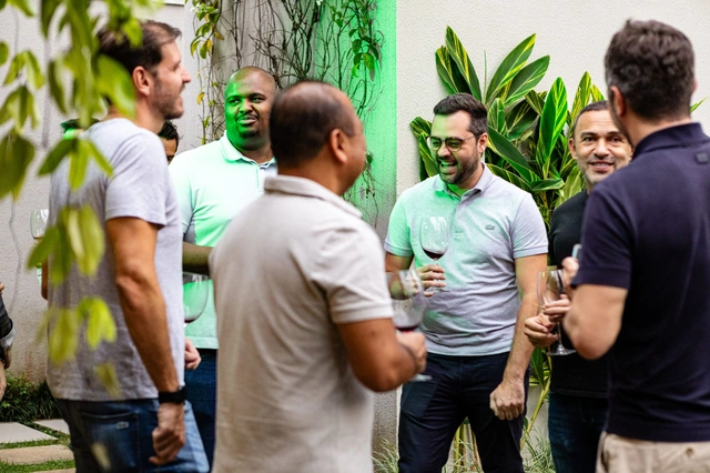 Case Lacoste em evento Grill Experience