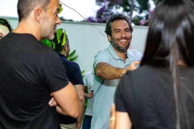 Case Lacoste em evento Grill Experience