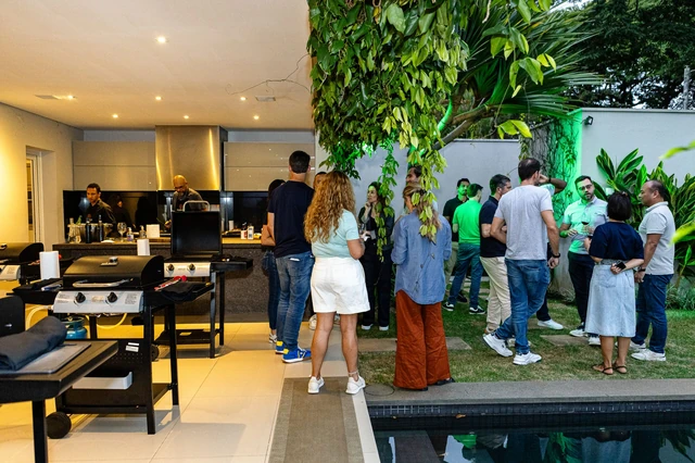 Case Lacoste em evento Grill Experience