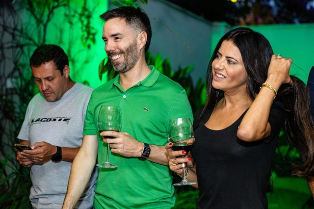 Case Lacoste em evento Grill Experience