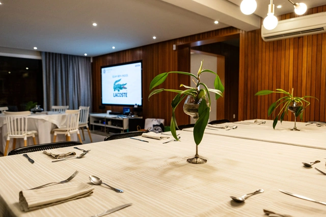 Case Lacoste em evento Grill Experience