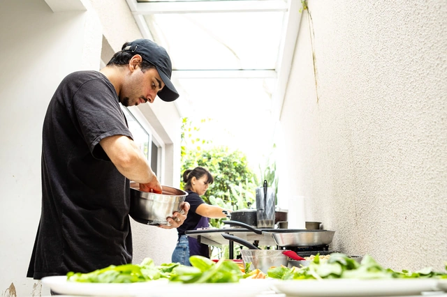 Case Lacoste em evento Grill Experience