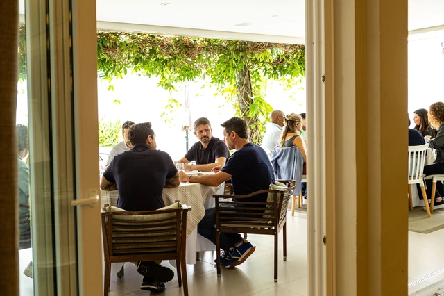 Case Lacoste em evento Grill Experience