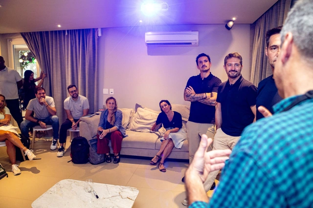 Case Lacoste em evento Grill Experience