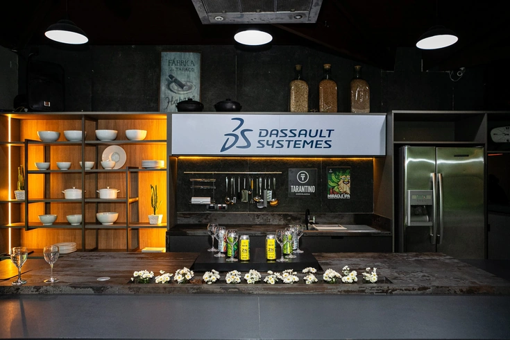 Espaço Lounge Gourmet, local para jantares corporativos aliando gastronomia de excelência.