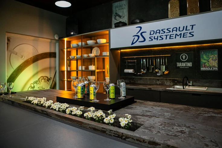 Espaço Lounge Gourmet, local para jantares corporativos aliando gastronomia de excelência.