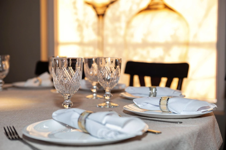 Espaço Lounge Gourmet, local para jantares corporativos aliando gastronomia de excelência.