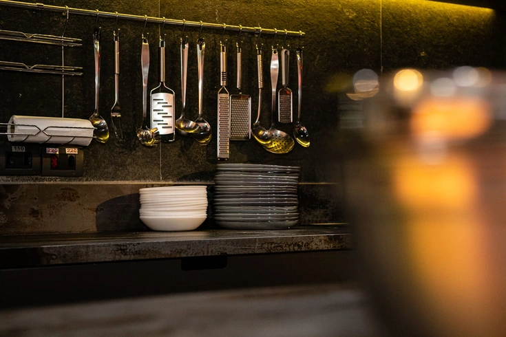 Espaço Lounge Gourmet, local para jantares corporativos aliando gastronomia de excelência.