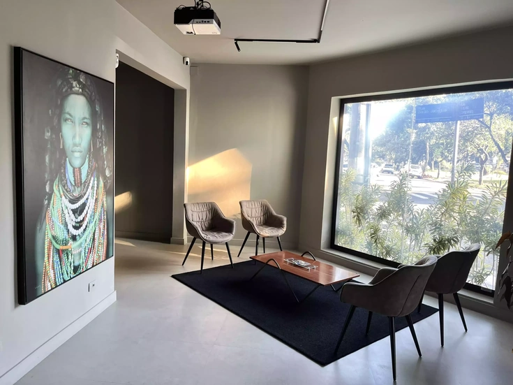 Espaço Lounge Gourmet, local para jantares corporativos aliando gastronomia de excelência.