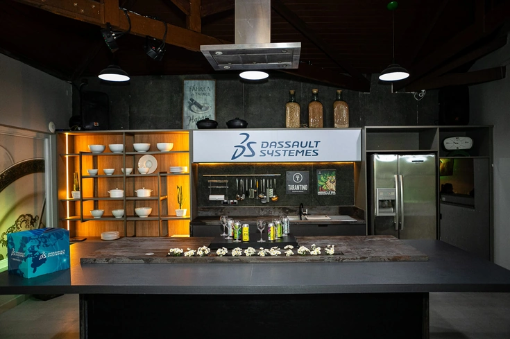 Espaço Lounge Gourmet, local para jantares corporativos aliando gastronomia de excelência.