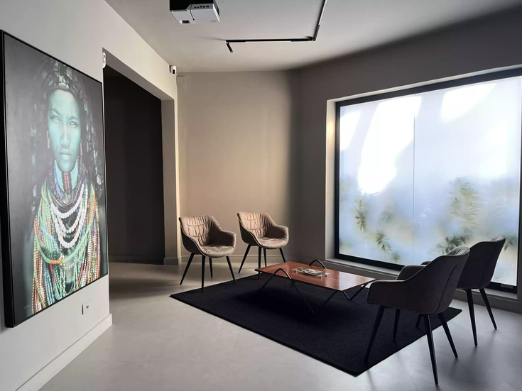 Espaço Lounge Gourmet, local para jantares corporativos aliando gastronomia de excelência.