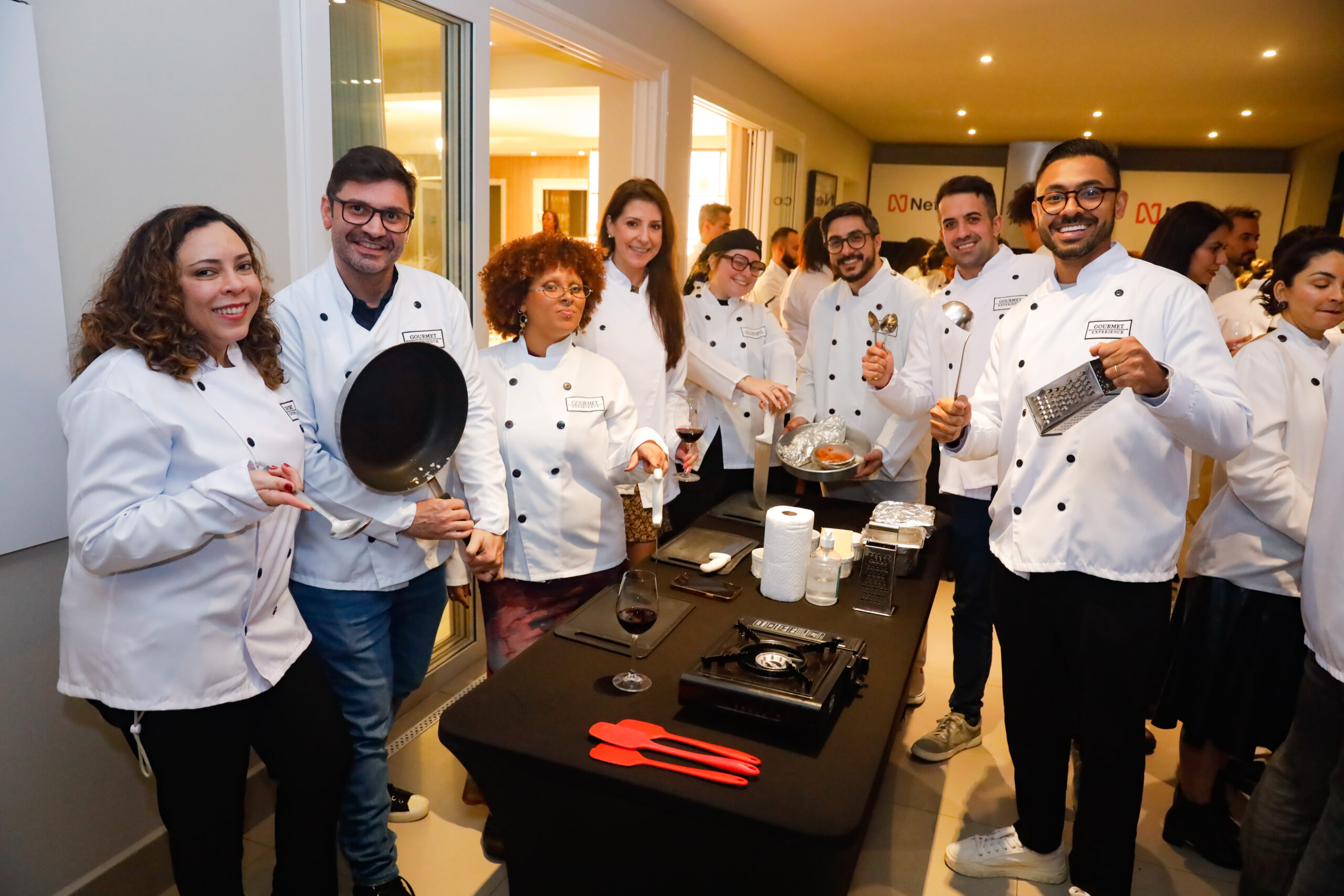 Team Building Gourmet Netcore na Casa Palmares